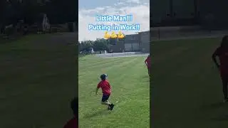 3rd Grade Putting in Work!!! #viral #trending #youtubeshorts #kids #shorts #short #football