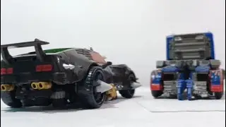 Optimus Prime vs Lockdown Transformers Stop Motion coming soon