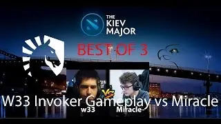 Kiev Major Highlights : Thunderbird vs Team Liquid w33 Invoker Gameplay Highlights