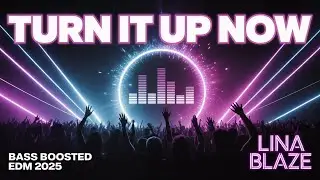 Bass Boosted Electro House - Turn It Up Now (Visualizer)