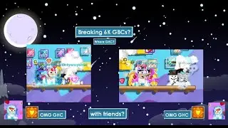 Growtopia - Breaking 6k GBC with Bestfriends (Wait, GHC?)