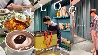 Shopping at Gucci and Bape caf&eacute; 🤍 || KLCC VLOG 🇲🇾