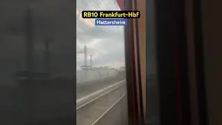 Hattersheim BR428/RB10➡️Frankfurt-Hbf #br428 #vias #regionalbahn #shorts
