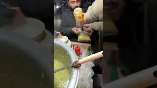 Hot savory soup served fresh and full of flavors#soup #food #fyp #shorts #streetfood