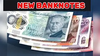 King Charles Sees His Face on Banknotes for the First Time
