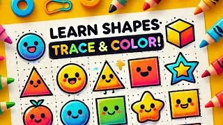 &ldquo;Shape Tracing Game: Draw, Color, and Learn&rdquo; trace shapes with Lucas and tonetime ! RVAPPSTUDIO GAME