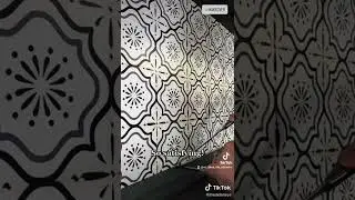 peel and stick wallpaper #peelandstick #floortiles #decoration #airbnb #tiktok #diycrafts #diypro