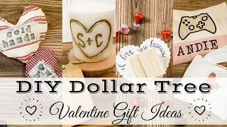 PERSONALIZED VALENTINE GIFT IDEAS  |  Easy Valentine DIYS