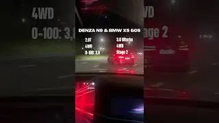 Denza N9 vs BMW X5 G05 STAGE 2 🔥