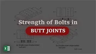 Calculation of strength of bolt in Double cover butt joint|| Design of steel structures|#Tutorial 03