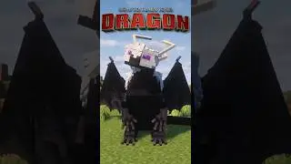 Вой Вулли: Как приручить дракона в Minecraft! #шорты