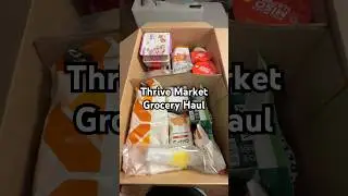 Thrive Market is a great option for shopping healthy foods. #thrivemarket #healthy #groceryhaul