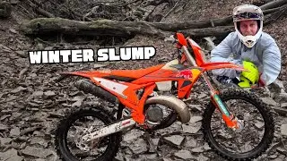 Beating the Winter Slump | First Ride on the Enduro Bike