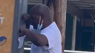 Giving Homeless Man $1,000 And Running Away