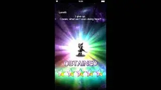 FF: Brave Exvius - Summon FF3 Luneth