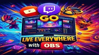 Go Live Everywhere: Master Multistreaming on Twitch, Kick, and YouTube with OBS!
