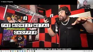 Crypt - 11 Styles Of Rapping [REACTION!!!]