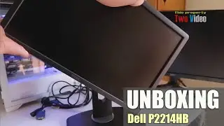 Monitor LED Dell P2214HB 22 Unboxing (USED)