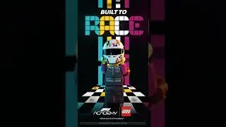 Lego girl f1 TV race #f1  #lego