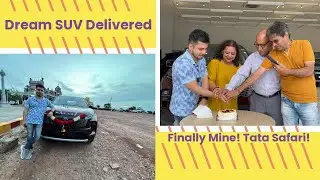 From Showroom to Temple | My Tata Safari Delivery Highlights | Bellad Tata Showroom 🚗#youtuber 