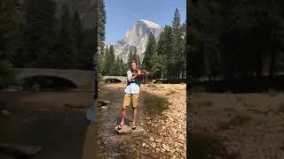 &ldquo;Somewhere Over The Rainbow&rdquo; (Live Viola cover by Daniel Morris) in Yosemite