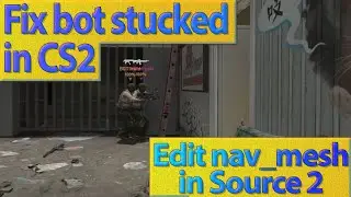 Edit the Nav Mesh in Hammer so Bots don't get stuck in your map, Counter Strike 2 tutorial, Source 2