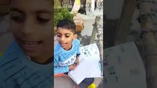 Tanush Kya Likha 🤪 #shorts  #shortsvlog