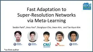 [ECCV2020, short video] Fast Adaptation to Super-Resolution Networks via Meta-Learning
