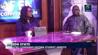 Edo State: Atiku Condemns Over Ekpoma Student Arrests
