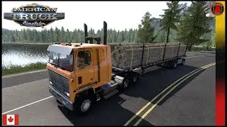 American Truck Simulator: Mack de Surrey (BC) para Pemberton (BC) | Postes de Servi&ccedil;os P&uacute;blicos 🇨🇦