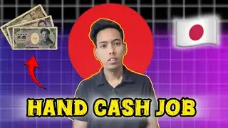 Hand Cash Job in Japan 🇯🇵 from #tenpoint #cashjob