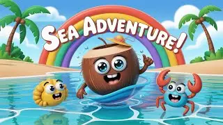 Cody Coconut&rsquo;s Beach Adventure 🌴🐠 | Fun Sea Story for Kids!