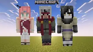 Naruto craft ADDON update in Minecraft PE