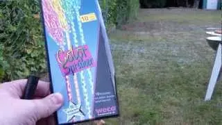 Weco Feuerwerk Color Spr&uuml;her