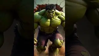 Hulk Fight Scene 💪 #ai #hulk