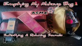 ASMR✨What&rsquo;s in My Makeup Bag💄| For Sleep | Satisfying & Relaxing Triggers & Tingles #asmr #makeupbag