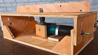Ý tưởng bàn máy phay tuyệt vời mà bạn chưa từng nghĩ đến / Bàn nâng máy phay tự chế