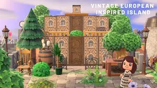 Dream Tour: VINTAGE EUROPEAN INSPIRED ISLAND (Daliah) | Animal Crossing New Horizons
