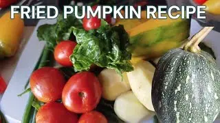 QUICK FIX LUNCH RECIPE: FRIED PUMPKIN RECIPE@titlepro247  #lunch #cooking