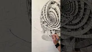 4D Block Universe I, 150 x 100 cm ( Acrylic, canvas )