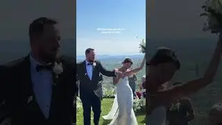 POV: you have your dream mountain wedding #2024bride #wedding #mountainwedding