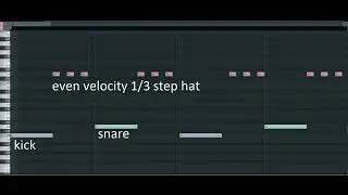 🎵 7 hi-hat patterns you should know | 85 bpm