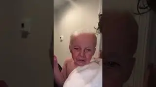 Baby with old face filter🤣