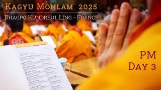 Day 3/PM - Kagyu Monlam 2025 - Dhagpo Kundreul Ling / Bodhgaya