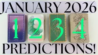 YOUR JANUARY 2026 FORECAST: BIG PREDICTIONS (Pick A Card) Tarot Reading