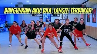 BANGUNKAN AKU BILA LANGIT TERBAKAR | TIKTOK VIRAL | CHOREO ZIN CHICIE 