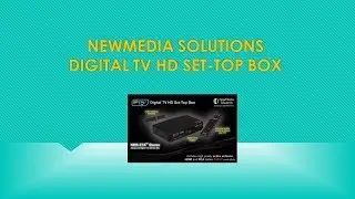 Настройка приставки цифрового телевидения NewMedia Solutions