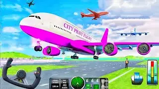 Flight Airplane City Pilot Simulator - Plane Boeing Emergency Landing - Android Gameplay
