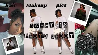 PREPARE WITH ME FOR MY SWEET 16 PHOTO SHOOT!!!|| hair, makeup, photography, etc&hellip;. | Pretti Coco