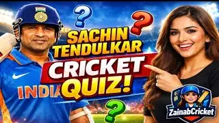 🏏 Cricket Quiz #ZainabCricket 